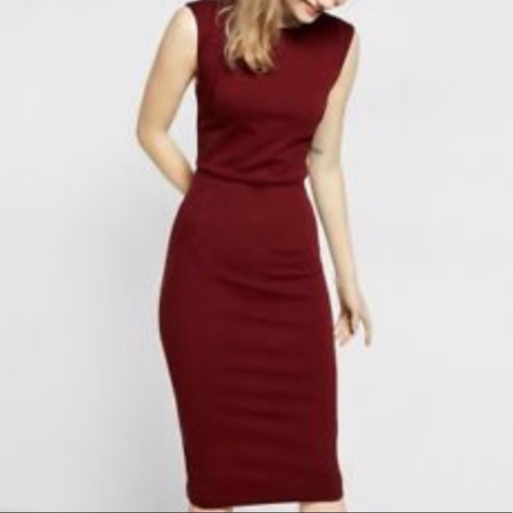 EXPRESS Midi Sheath Dress Size 0